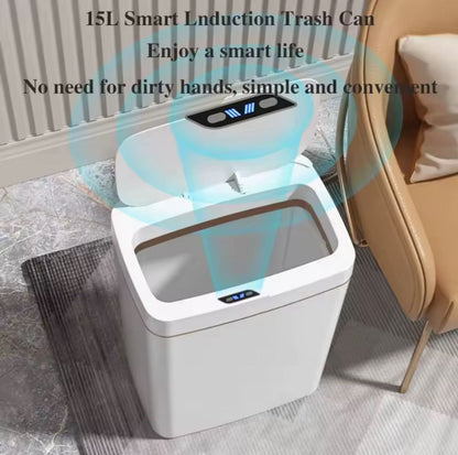 CleanSense Touchless Trash Bin