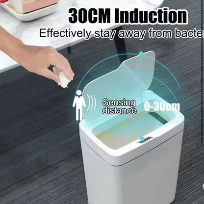 CleanSense Touchless Trash Bin