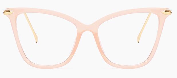 Chic Clear Mirror Glasses