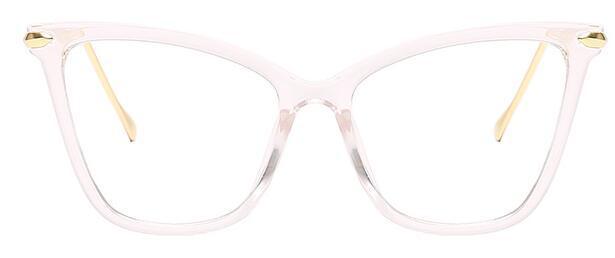 Chic Clear Mirror Glasses