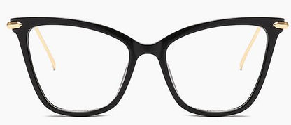 Chic Clear Mirror Glasses