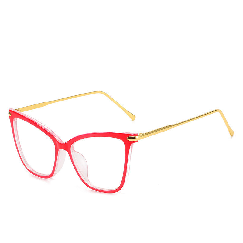 Chic Clear Mirror Glasses
