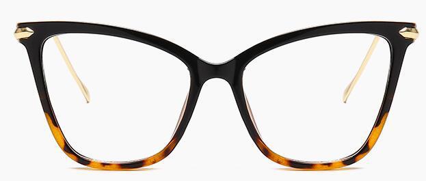 Chic Clear Mirror Glasses